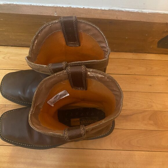 Men's Ridgecut YMN-2201 Waterproof Rancher Wellington Leather Cowboy Boot Size9M - Picture 5 of 7